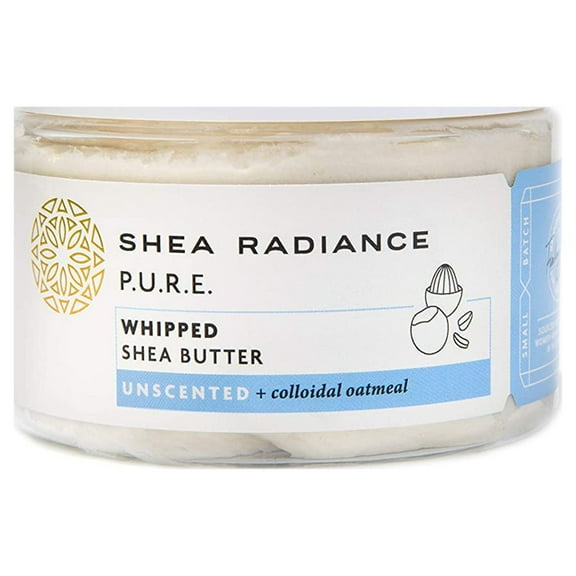 Shea Radiance Whipped Shea Butter, Unscented 7 oz