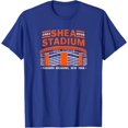 thumbnail image 1 of Shea Stadium New York Retro Baseball Park Vintage Old School T-Shirt Unisex S-5XL Hot Trending Shirt, Vintage Birthday Gift, 1 of 3