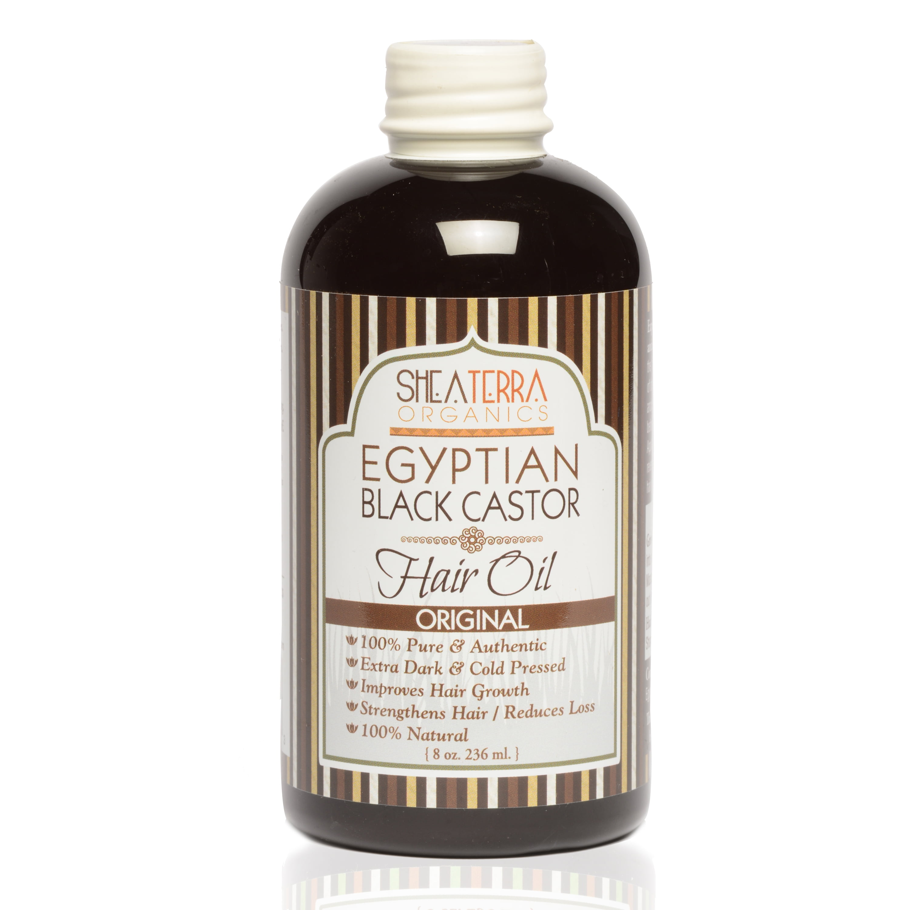 Shea Terra Organics Egyptian Black Castor Oil for Hair Growth