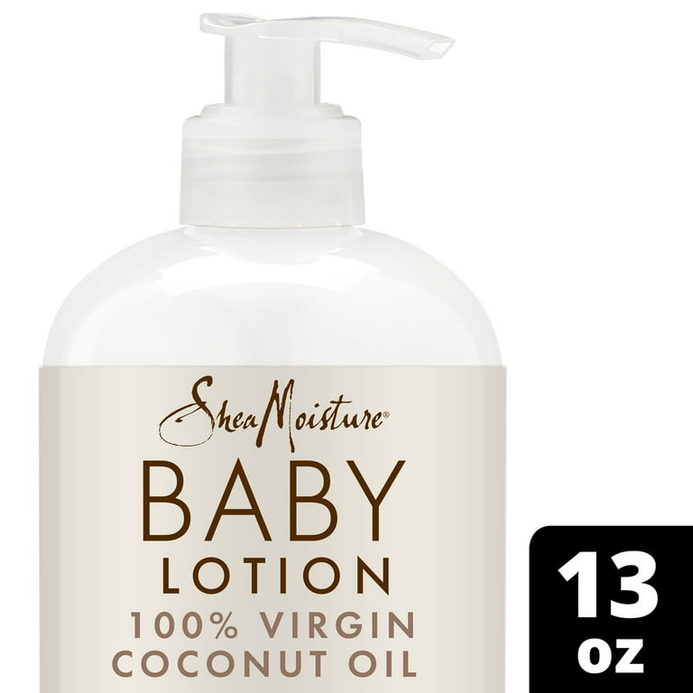 SheaMoisture 100% Virgin Coconut Oil Baby Lotion Nourish, 13 oz