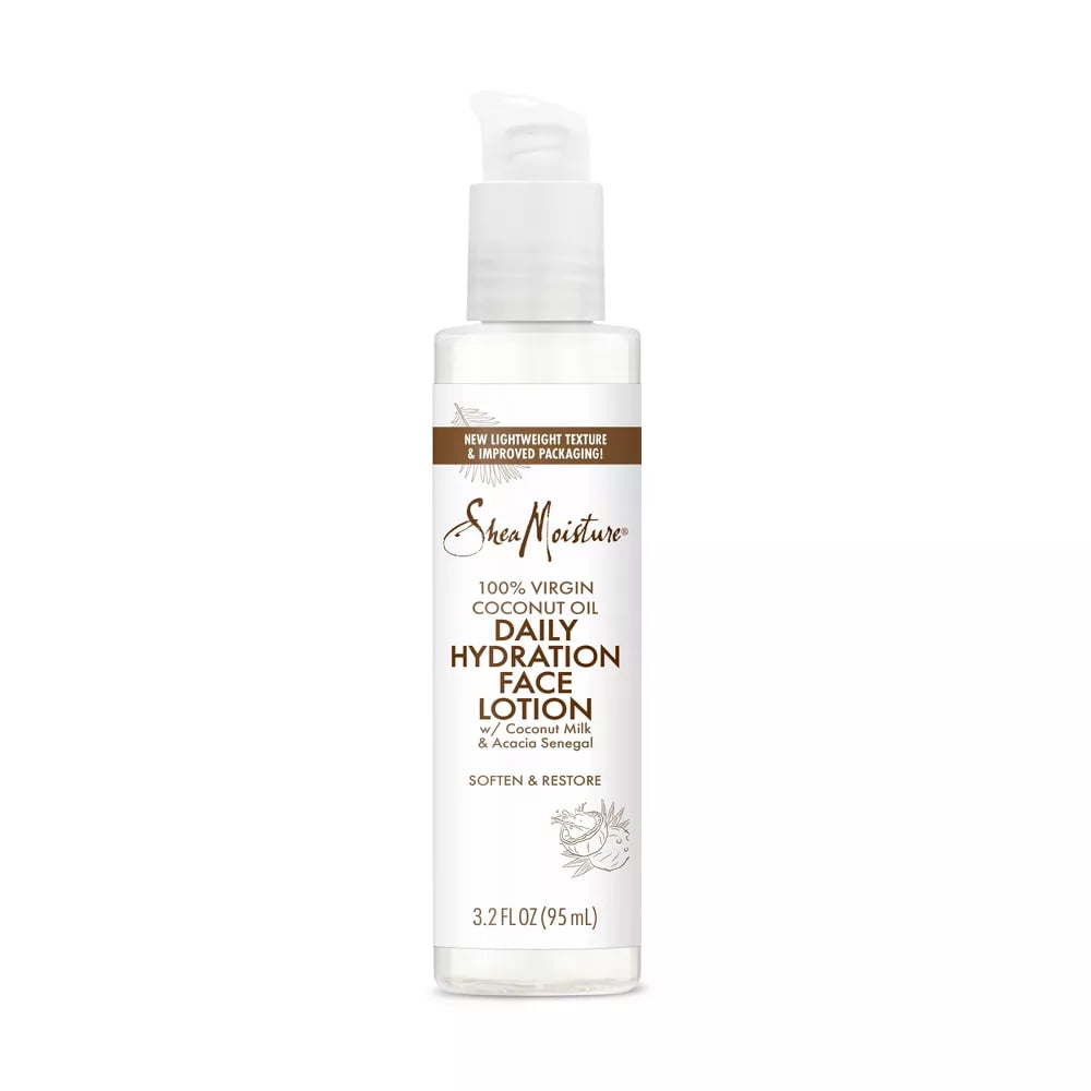 SheaMoisture 100 Virgin Coconut Oil Face Lotion, 3.2 Oz.