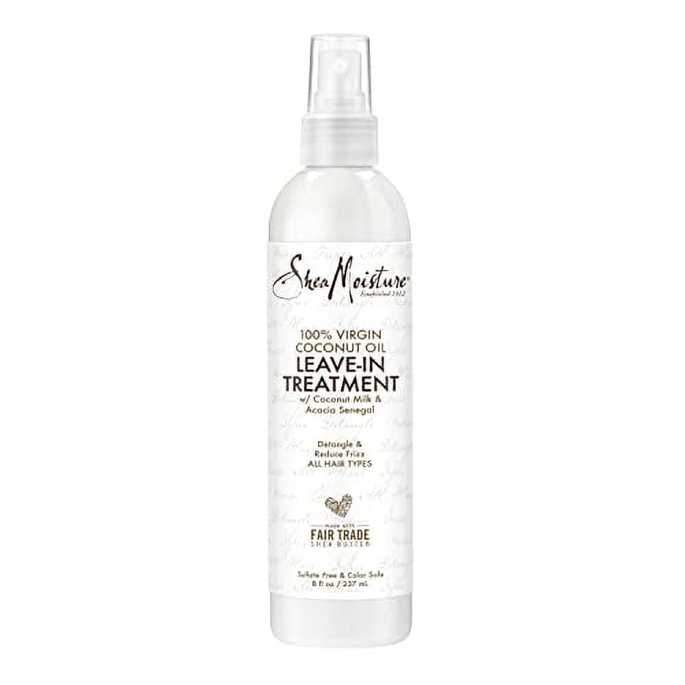 SheaMoisture 100 Virgin Coconut Oil Leavein Conditioner Treatment for