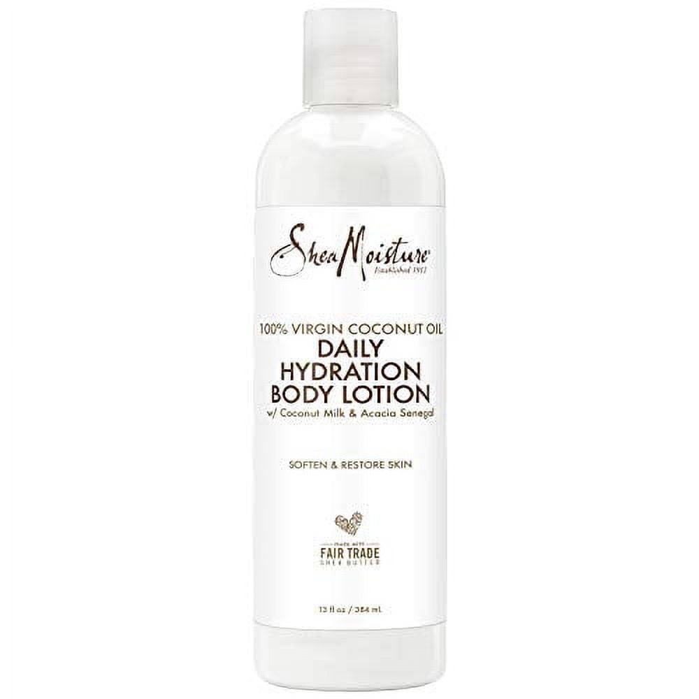 SheaMoisture 100 virgin coconut oil daily hydration body lotion