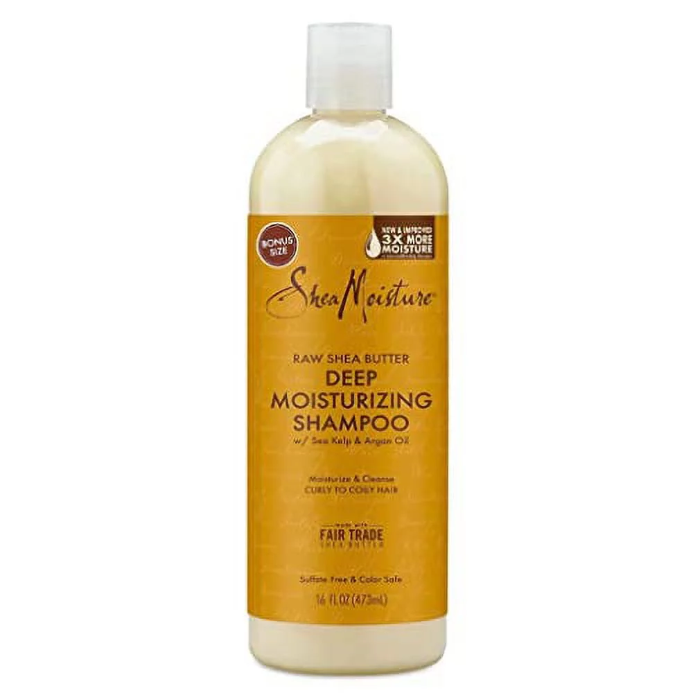 SheaMoisture 16.3 Fl. Oz. Organic Small Raw Shea Butter Shampoo