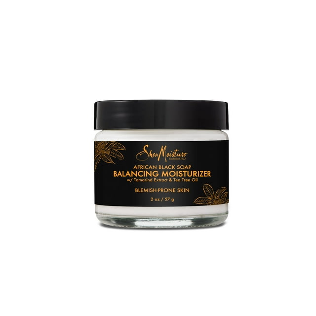 SheaMoisture African Black Soap Balancing Moisturizer, 2 Oz.