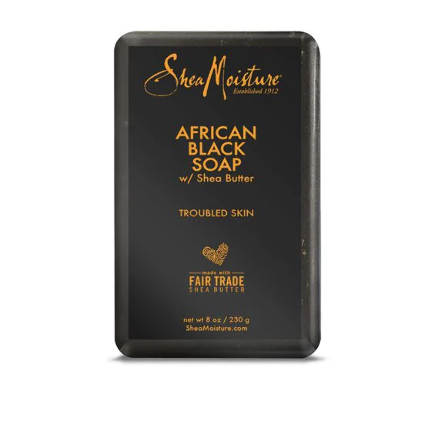 SheaMoisture African Black Soap Eczema Bar soap for Dry Skin, 8 oz - image 1 of 3