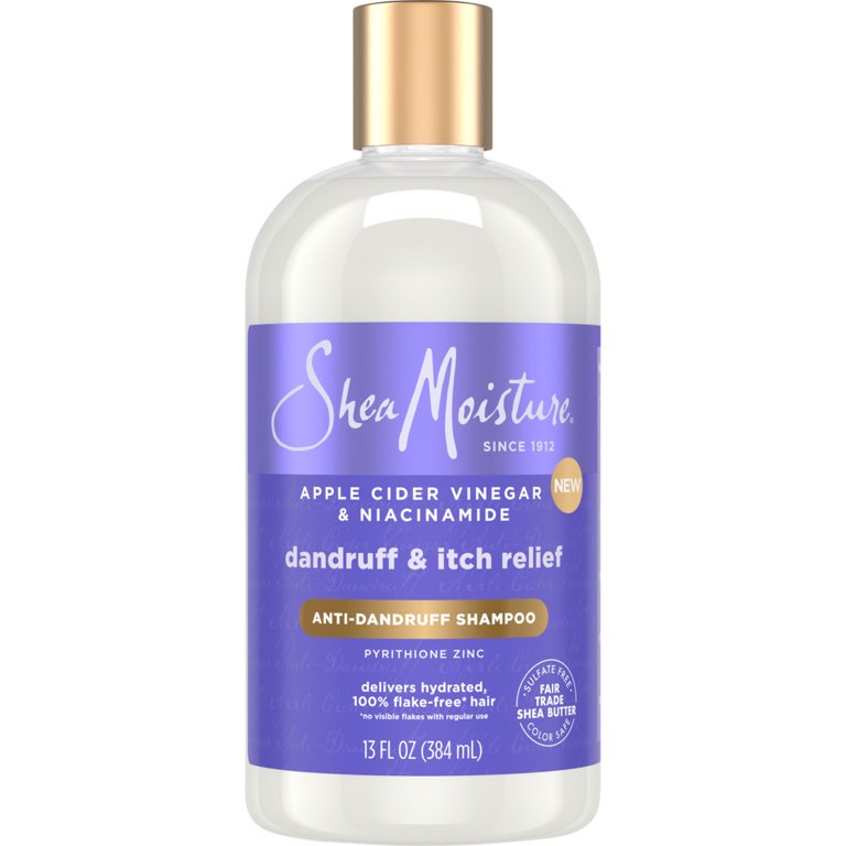 SheaMoisture Anti-Dandruff Shampoo Apple Cider Vinegar 13 oz for