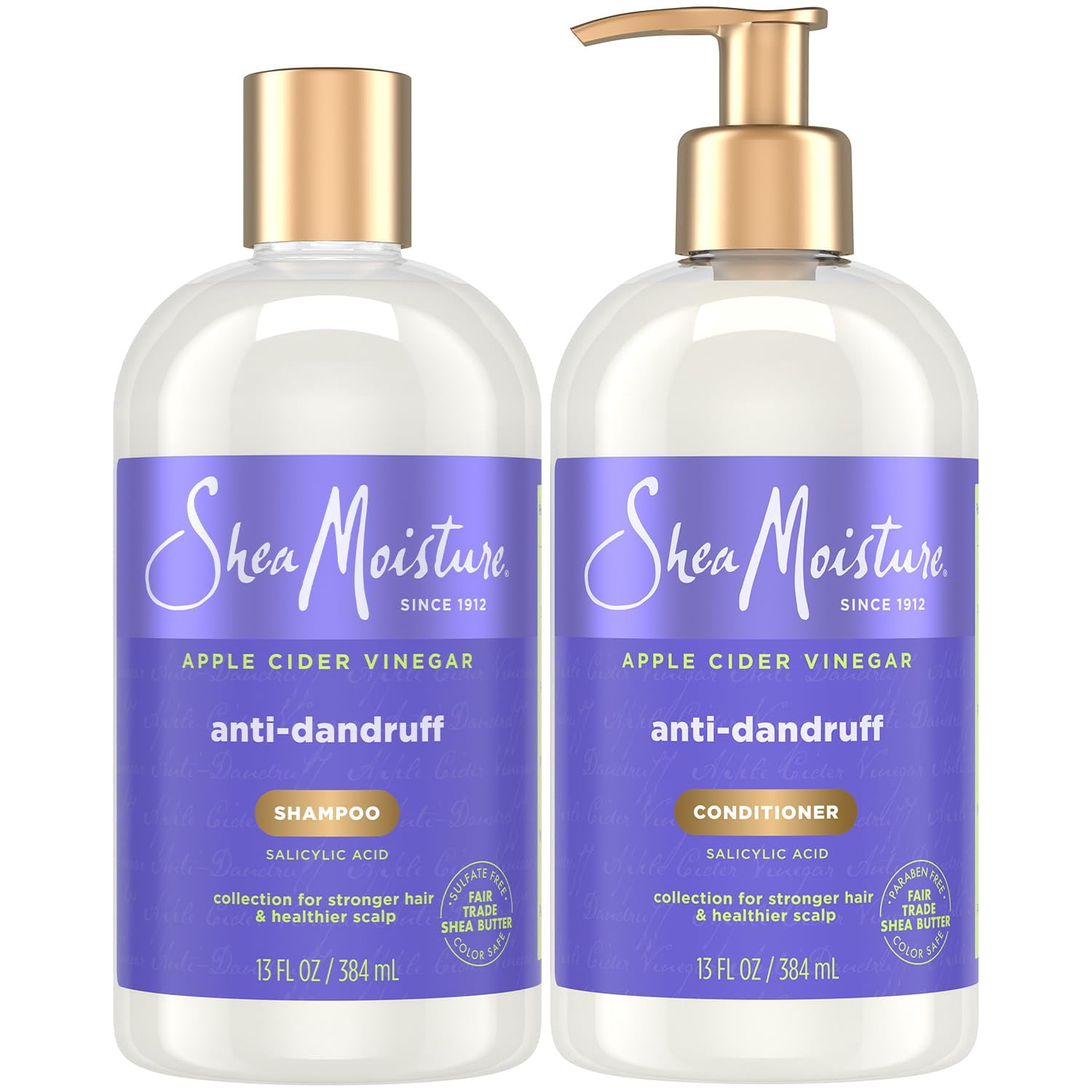 SheaMoisture Shea Anti Dandruff Shampoo and Conditioner Set with