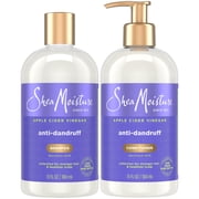 SheaMoisture Anti-Dandruff, Salicylic Acid Shampoo & Conditioner, 13 Oz Ea | Dandruff Shampoo and Conditioner, Sulfate-Free | Hair Strengthening, Scalp Care with Soothing Apple Cider Vinegar, Vitamin