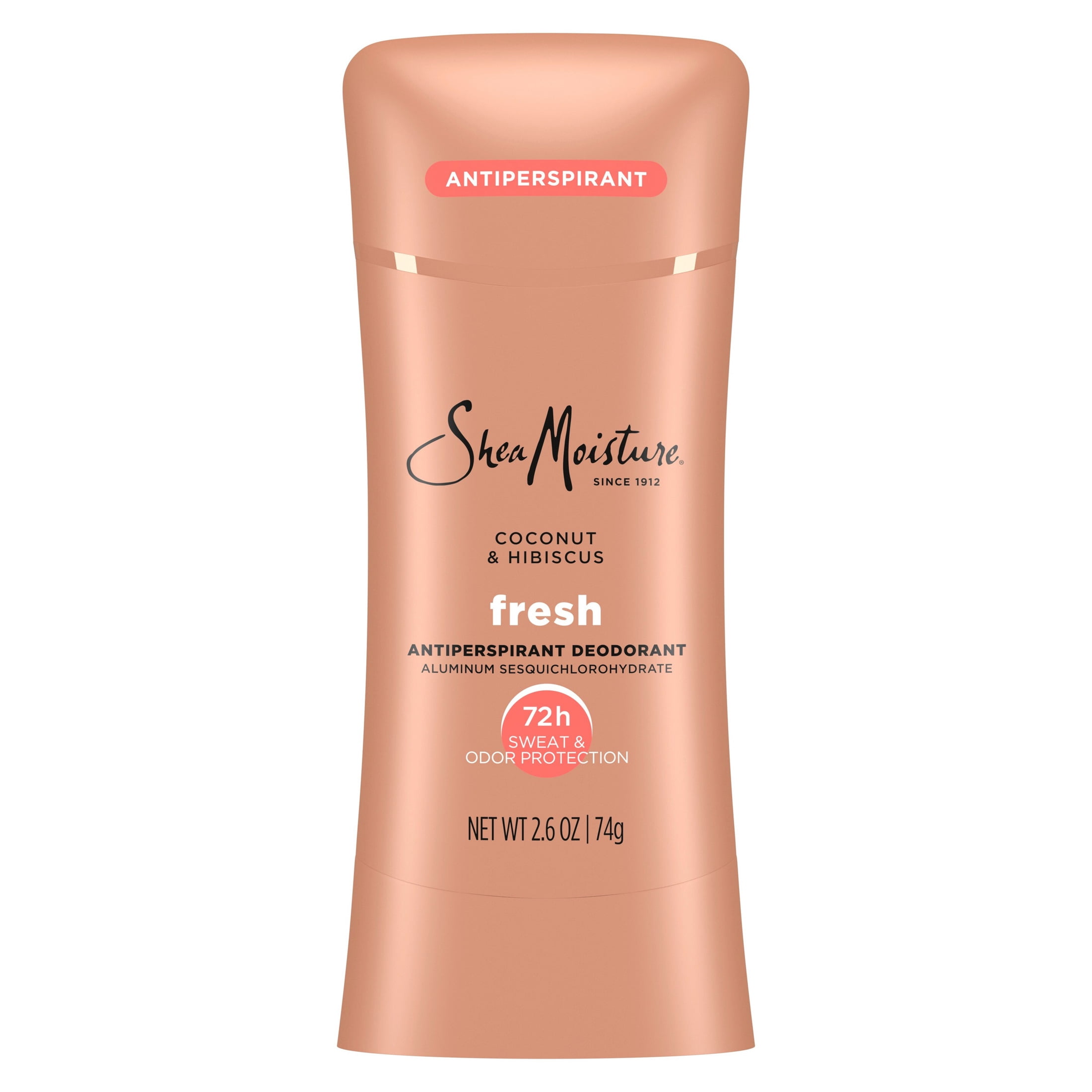 SheaMoisture Antiperspirant Deodorant Stick For 48HR Sweat & Odor Protection Fresh With No Parabens & No Mineral Oil ,2.6 oz
