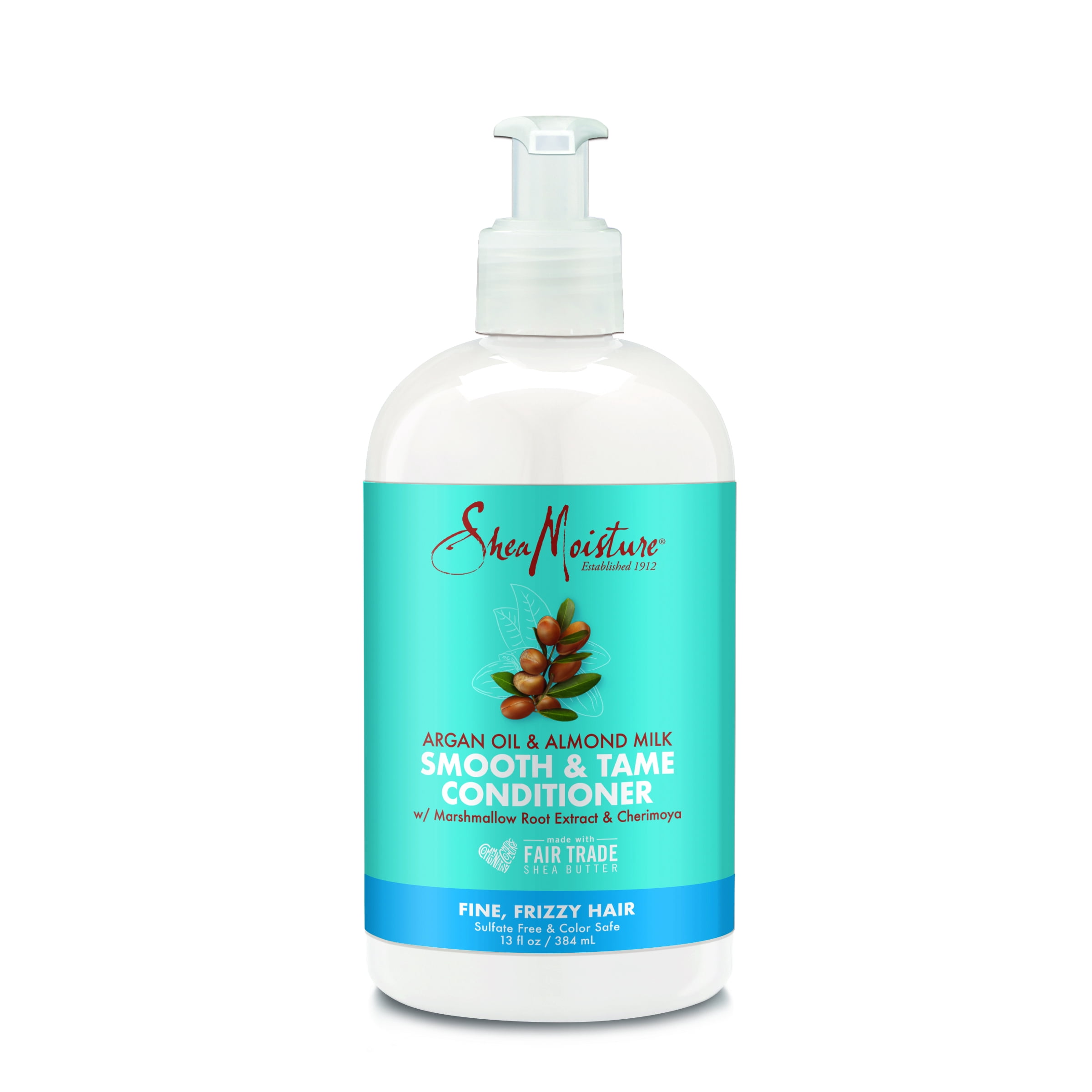 SheaMoisture Argan Oil & Almond Milk Smooth & Tame Conditioner, 13 oz
