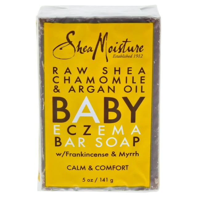 SheaMoisture Baby Eczema Bar Soap with Raw Shea, Chamomile & Argan Oil