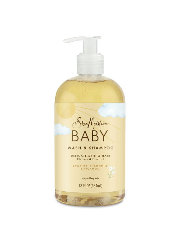 SheaMoisture Baby Wash & Shampoo Raw Shea, Chamomile & Argan Oil, 13 oz