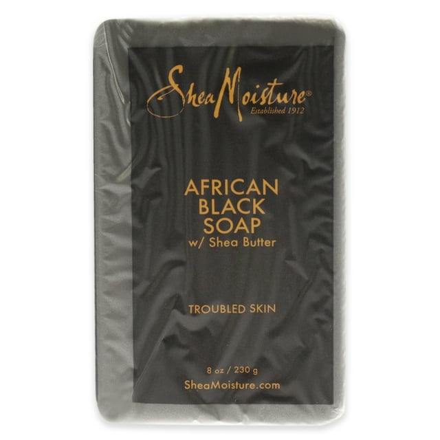 SheaMoisture Bar Soap African Black Soap 8 oz