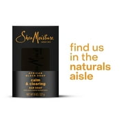 SheaMoisture Bar Soap African Black Soap Soothing and Clarifying Bar Soap, 8 oz