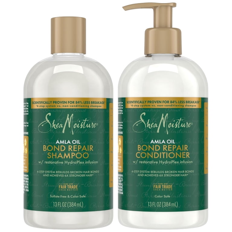 SheaMoisture Bond Repair Shampoo & Conditioner Set – Frizz Control