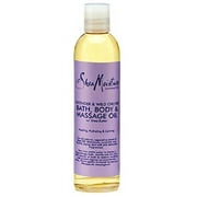 SheaMoisture Calming Bath, Body & Massage Oil Lavender & Wild Orchid, 8 oz