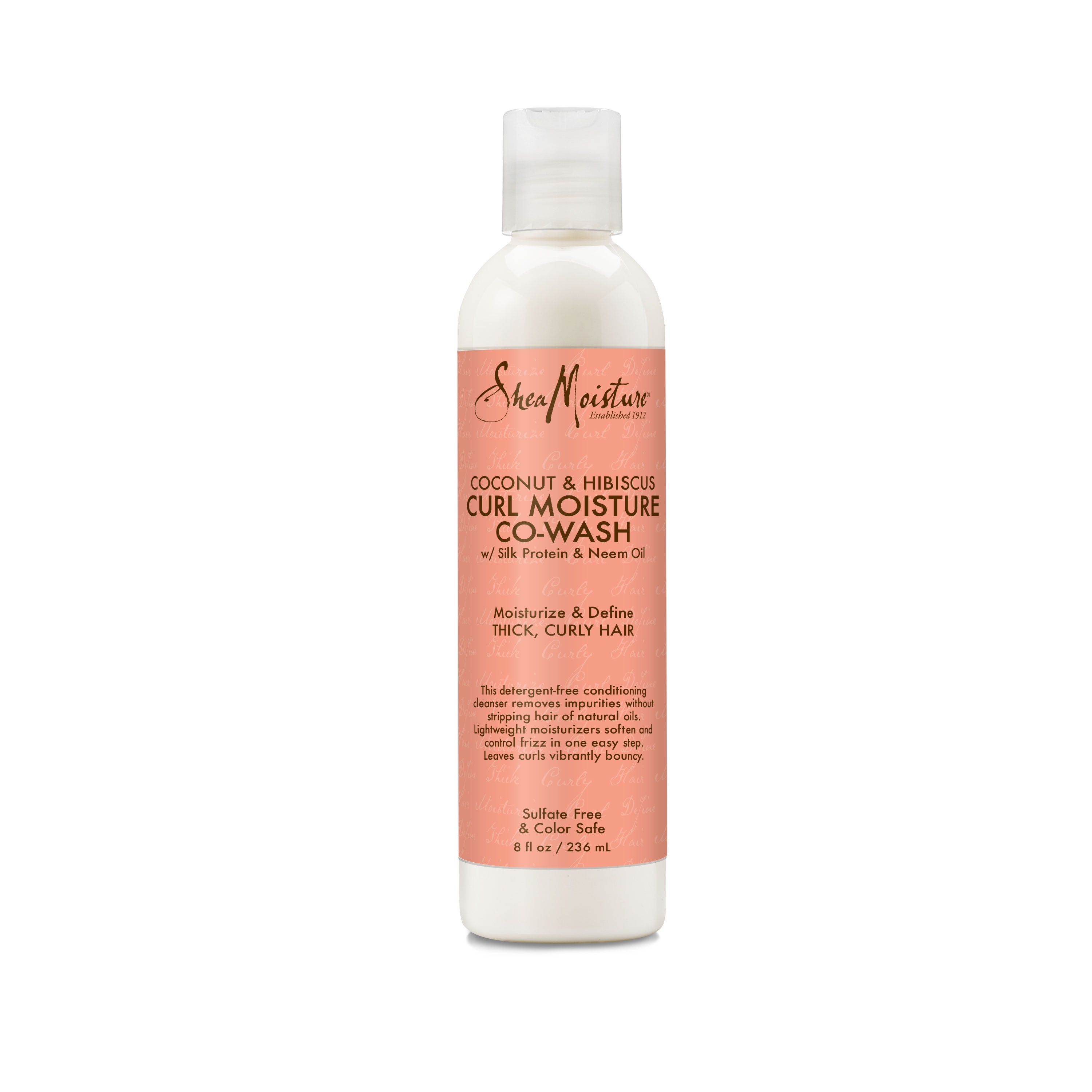 SheaMoisture Coconut Hibiscus Co Wash Conditioning Cleanser 8 Oz