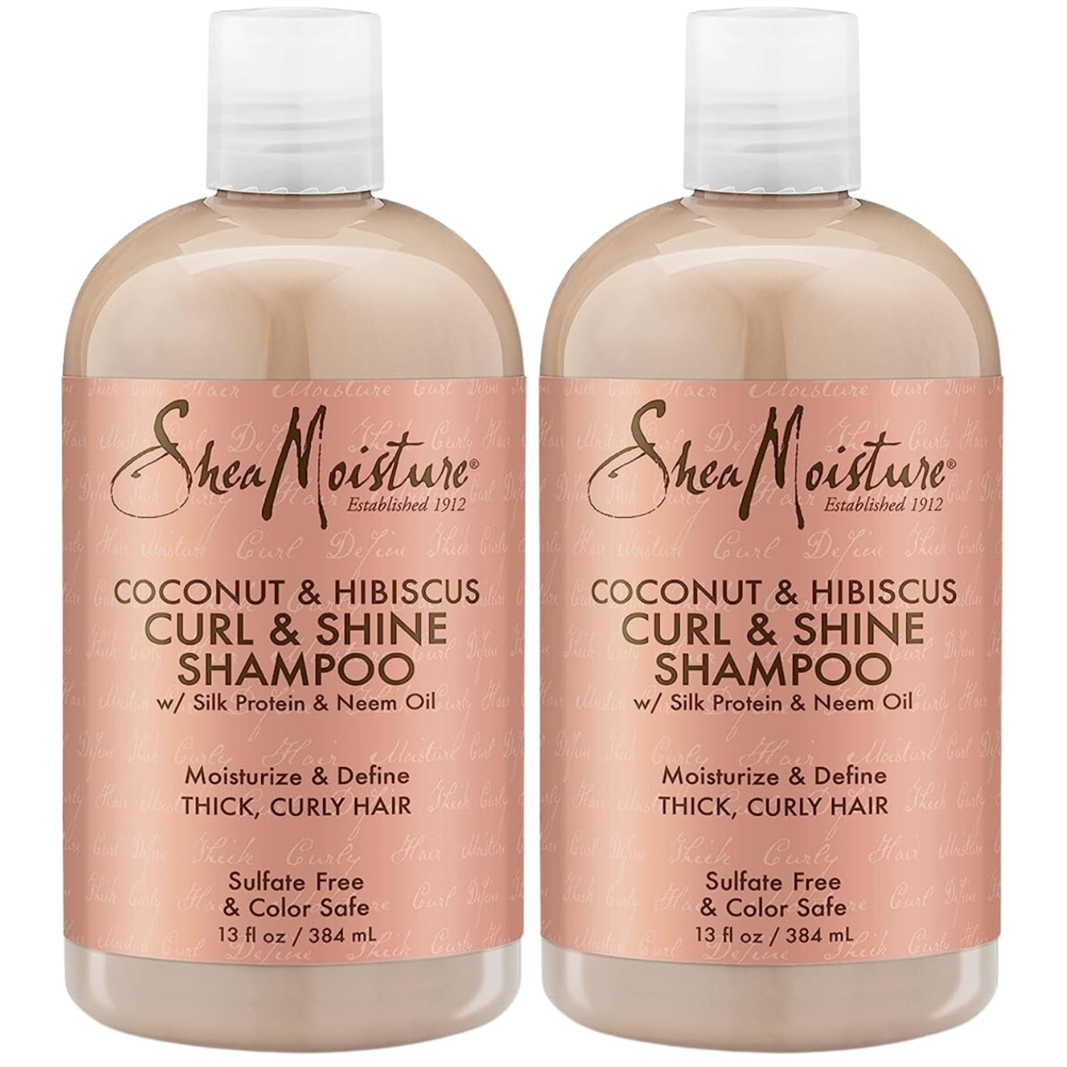 SheaMoisture - Coconut & Hibiscus Curl & Shine, Sulfate-Free