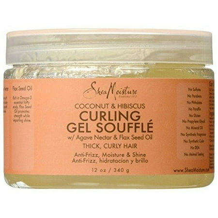 SheaMoisture Coconut & Hibiscus Curling Gel Souffle - 12 oz
