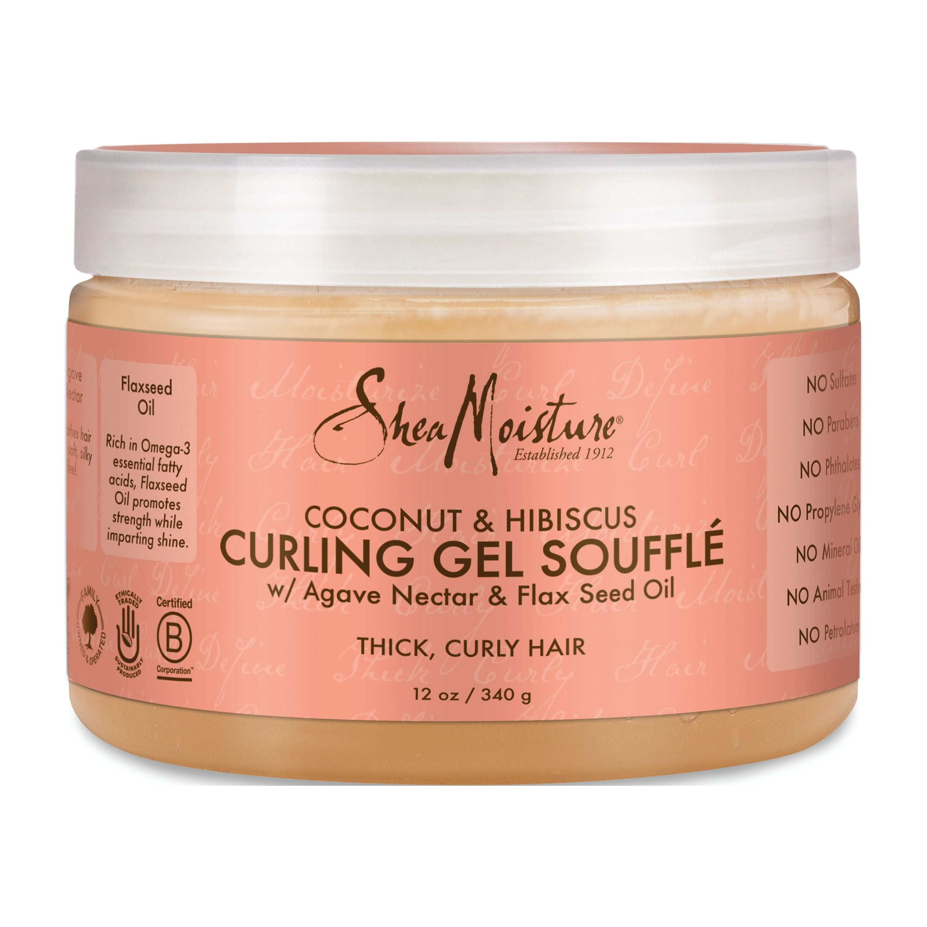 SheaMoisture Coconut & Hibiscus Curling Gel Souffle