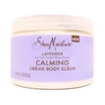 thumbnail image 1 of SheaMoisture Creme Body Scrub Lavender Calming Skin Care with Fair Trade Shea Butter 11.3 oz, 1 of 4