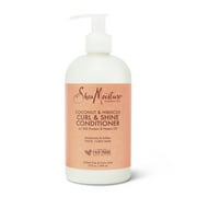 SheaMoisture Curl and Shine Moisturizing Curly Hair Conditioner, Coconut and Hibiscus, 13 fl oz
