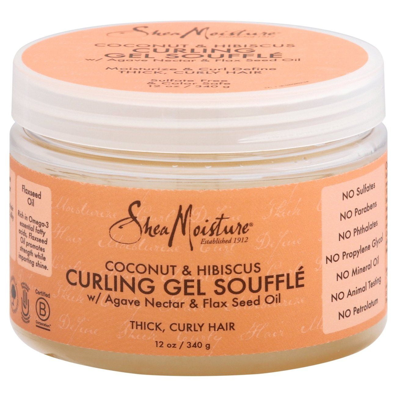 Sheamoisture SheaMoisture Curling Gel Coconut & Hibiscus - 12 oz Packaging may vary