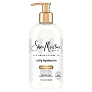 SheaMoisture Daily Hydrating Conditioner For All Hair Types 100% Virgin Coconut Oil Sulfate-Free, 13 Fl oz