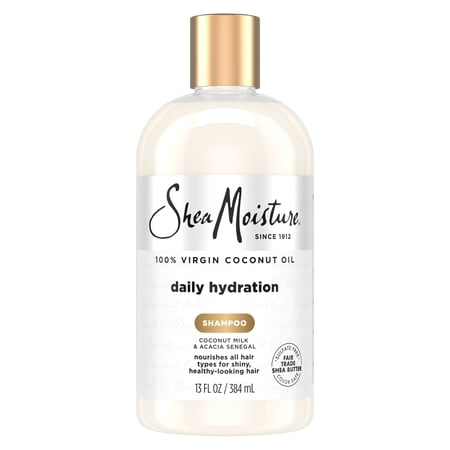 SheaMoisture Daily Hydration Shampoo for All Hair Types 100% Virgin Coconut Oil Sulfate-Free ,13Fl oz price history and forecast - SheaMoisture 00764302204176