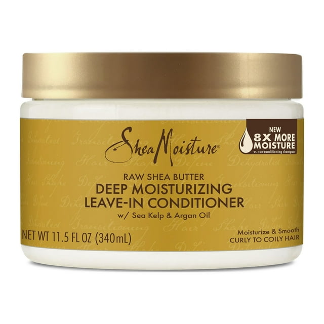 SheaMoisture Deep Moisturizing Leave In Conditioner, Raw Shea Butter ...