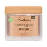 SheaMoisture Edge Women's Hairstyling Gel with Silk Protein and Neem Oil, 3.5 oz