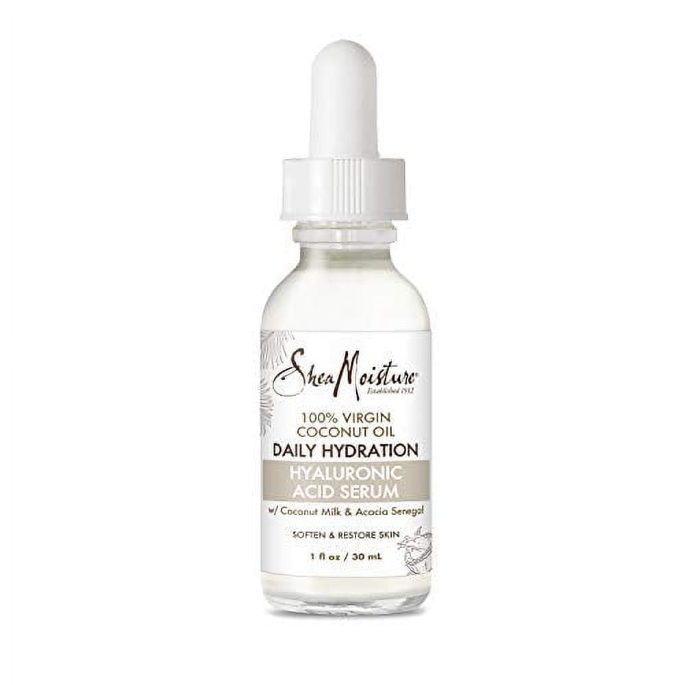 SheaMoisture Hyaluronic Acid Serum for Dry Skin 100 Virgin Coconut Oil