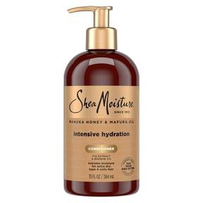 SheaMoisture Intensive Hydration Conditioner For Dry, Damaged Hair Manuka Honey And Mafura Oil Deep Moisturizing Conditioner ,13 fl oz