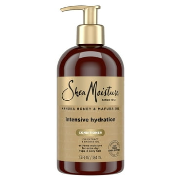 SheaMoisture Intensive Hydration Conditioner for Damaged Hair,, Manuka Honey & Mafura Oil, 13 fl oz