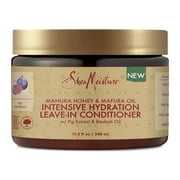 SheaMoisture Intensive Hydration Leave In Conditioner Dry Hair, Manuka Honey & Mafura Oil, 11.5 oz