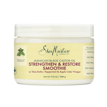 SheaMoisture Jamaican Black Castor Oil Hair Smoothie, 12 oz