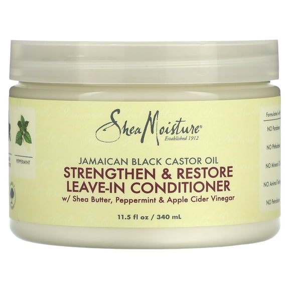 SheaMoisture 100% Pure Jamaican Black Castor Oil Leave In Conditioner