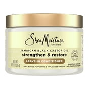 SheaMoisture Jamaican Black Castor Oil Strengthen & Restore Leave-in Conditioner All Hair, 11.5 oz