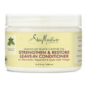 SheaMoisture Jamaican Black Castor Oil Strengthen & Restore Leave-in Conditioner All Hair, 11.5 oz