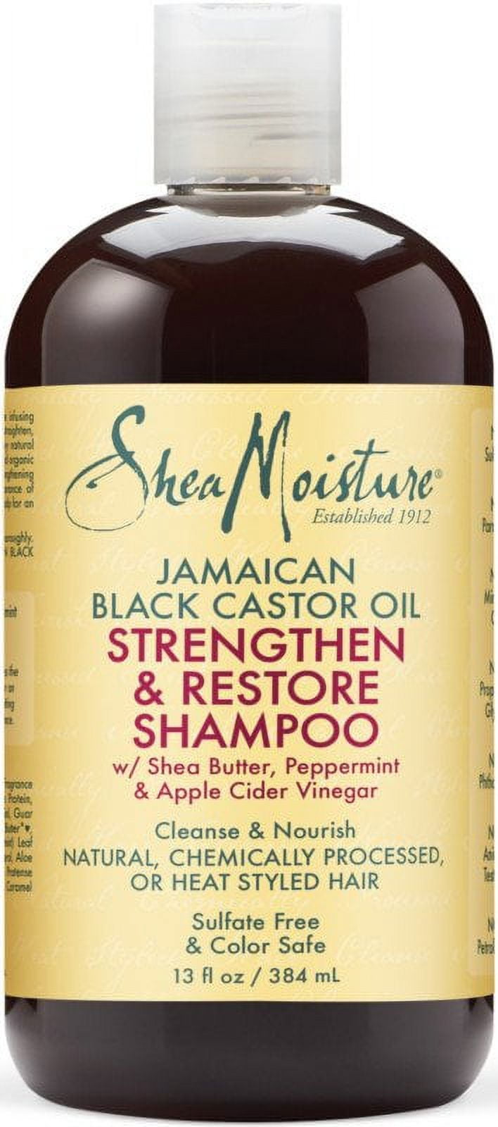 SheaMoisture Jamaican Black Castor Oil Strengthen & Restore Shampoo - 13.0oz