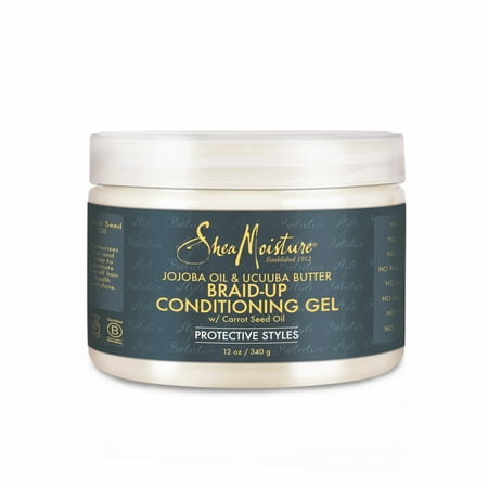 SheaMoisture Jojoba Oil and Ucuuba Butter Braid Up Conditioning Gel - 12 oz