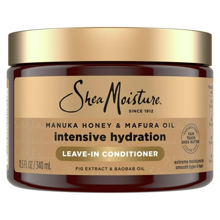 SheaMoisture Manuka Honey & Mafura Oil Intensive Hydration Leave-In Conditioner, 11.5 fl oz