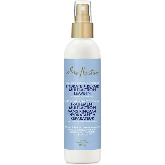 SheaMoisture Manuka Honey Yogurt Hydrate Repair Multi-Action Leave-In, 8 Oz., Pack of 6