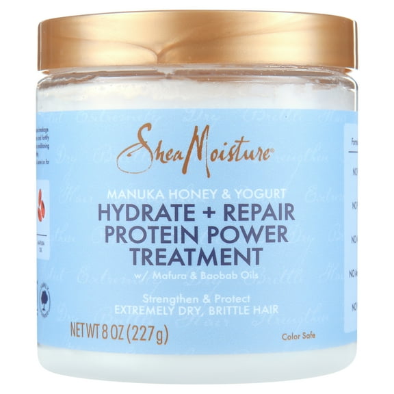 SheaMoisture Manuka Honey and Yogurt Hydrate Plus Repair Protein Power - 8 oz Treatment