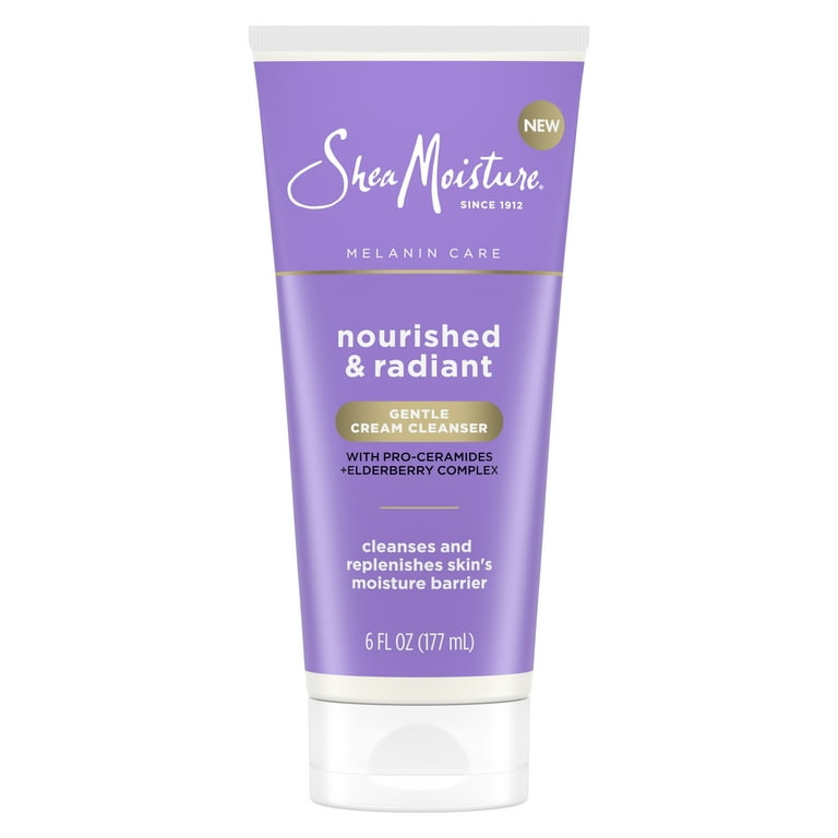 SheaMoisture Melanin Care Gentle Cream Cleanser with Pro-Ceramides