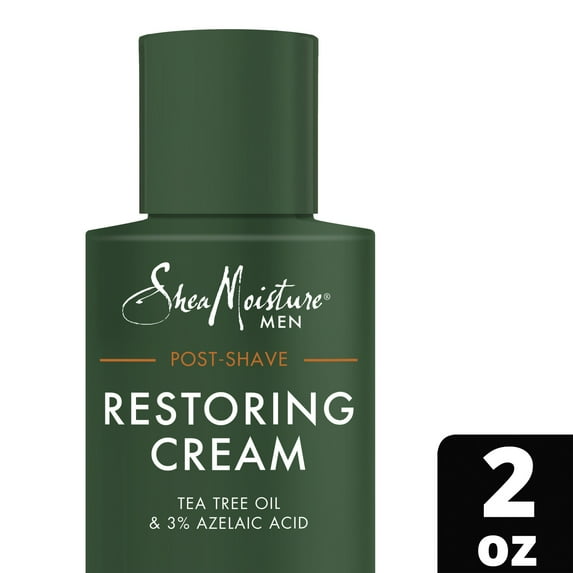 SheaMoisture Men After Shaving Cream Restoring Cream, 2 oz