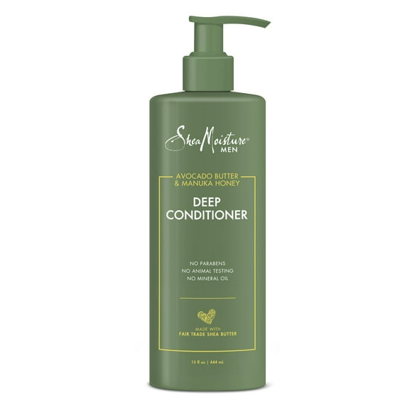 SheaMoisture Men Avocado Butter and Manuka Honey Moisturizing Deep Conditioner 15 fl oz