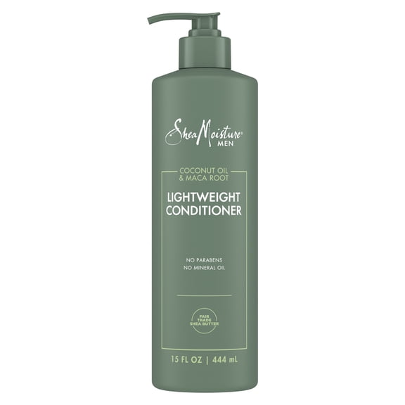SheaMoisture Conditioner To Lightly Moisturize Hair Coconut Oil & Maca Root Lightweight, 15 fl oz