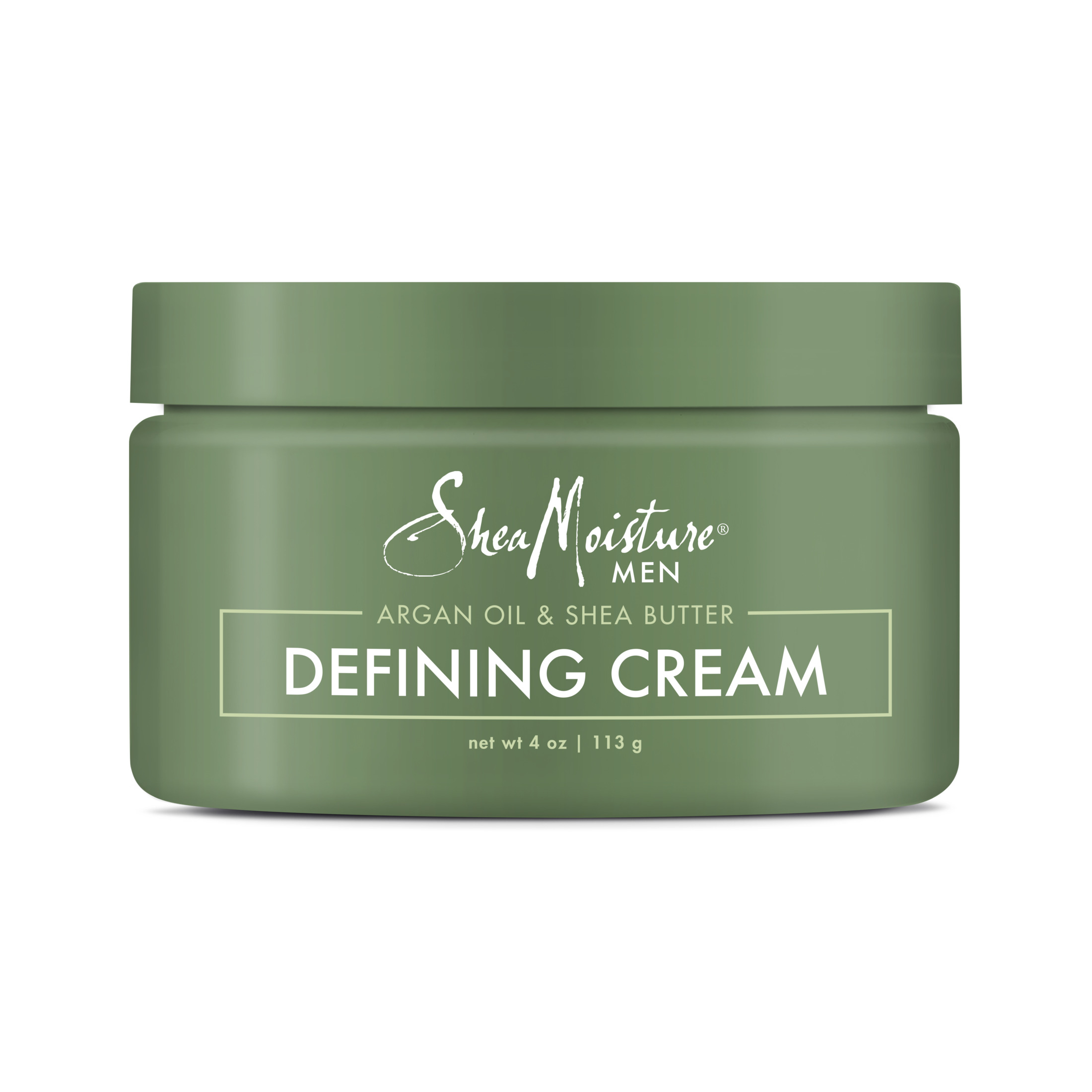 SheaMoisture Men's Defining Hair Cream Argan Oil and Shea for Curly Hair with Shea Butter 4 oz - image 1 of 9